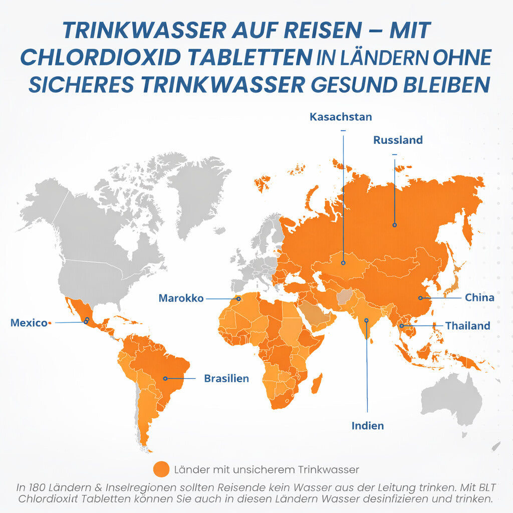 Fit4Blackout Tabletten zur Wasserdesinfektion und Tankreinigung