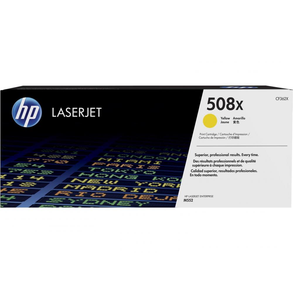 HP 508X Toner in Farbe yellow