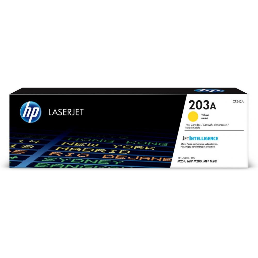HP 203A Toner in Farbe yellow