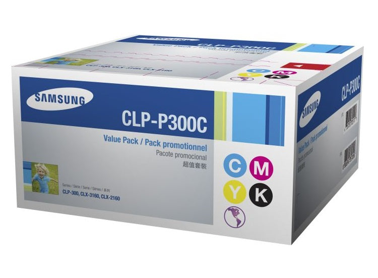 Samsung CLP-P300C Toner in Farbe black-tri-color