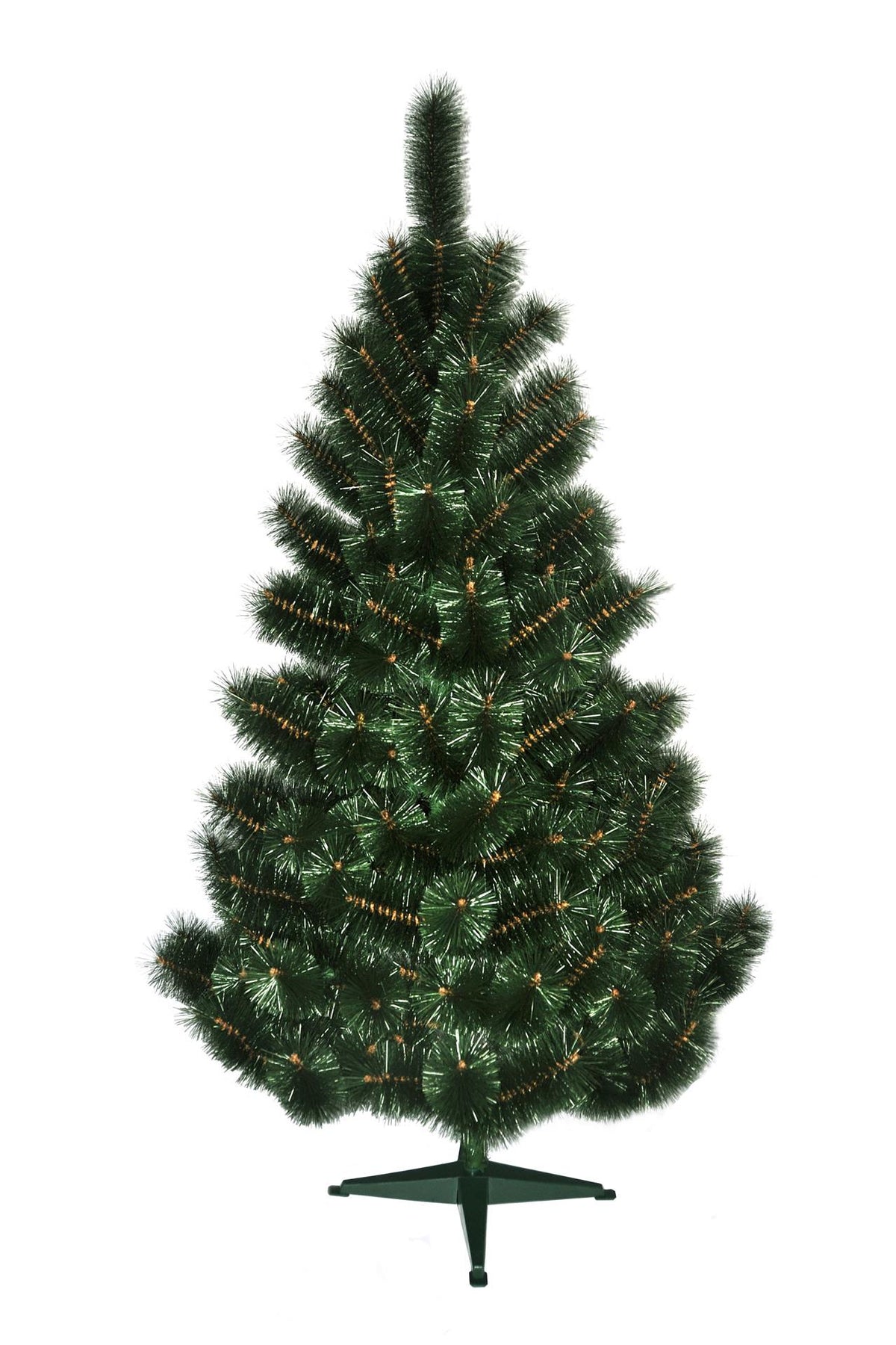 Weihnachtsbaum leuchtend Grün/Weiß Kiefe