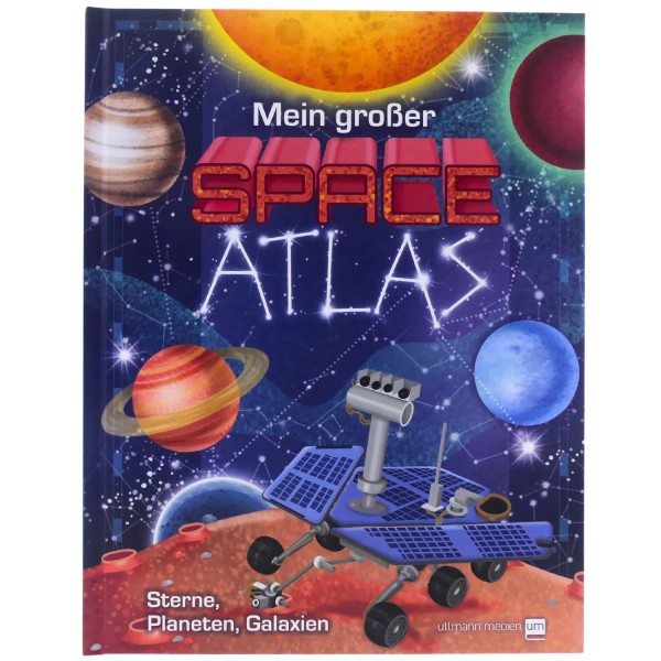 59116_Mein_großer_Space_Atlas_Sterne,_Planeten,_Galaxien_ullmann_Buch_gebunden_NEU
