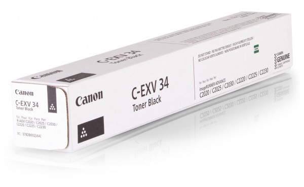 Original Canon Toner 3782B002 C-EXV 34 für iR Advance C 2030 2220 2225