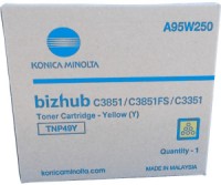 Original Konica Minolta Toner TNP-49Y gelb für Bizhub C 3351 3851