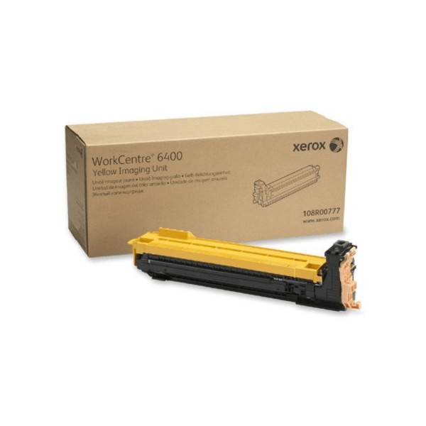 51104_Original_Xerox_Trommel_108R00777_gelb_WorkCentre_6400_Neutrale_Schachtel