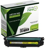 Callmenew Toner für HP CE742A gelb Color LaserJet CP 5200 5225 Professional CP 5200 5225