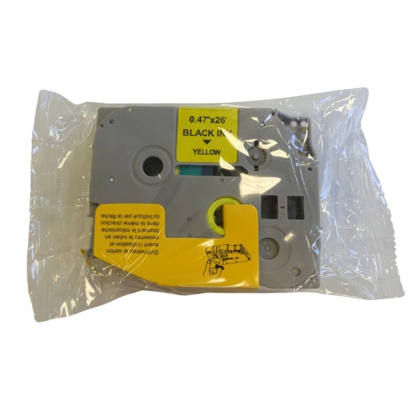 62679_MediaRange_Schriftbandkas_kompatibel_mit_Brother_TZe-S631_schwarz_auf_gelb_für_P_Touch_18R_210_220_B-Ware