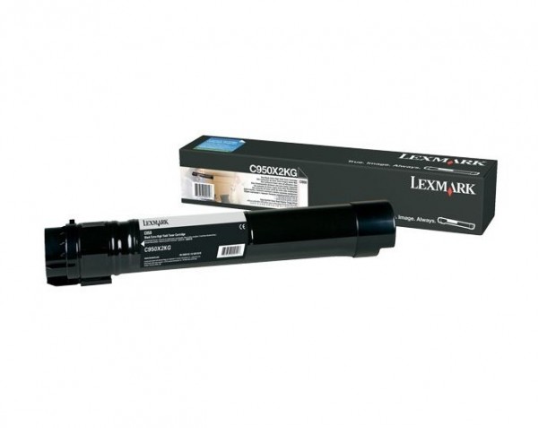 Original Lexmark Toner C950X2KG schwarz für C 950 DE B-Ware