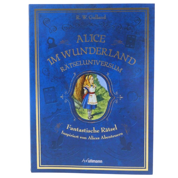 59234_Rätseluniversum:_Alice_im_Wunderland:_Fantastische_Rätsel_inspiriert_von_Alices_Abenteuern_ullmann_Buch_NEU