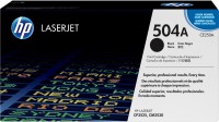 Original HP Toner 504A (CE250A) schwarz für Color LaserJet CM 3500 3525 B-Ware