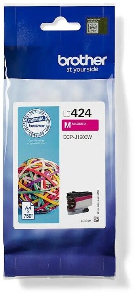 59865_Original_Brother_Tinte_Patrone_LC-424M_magenta_für_Mini_19_Biz-SL_DCP-J1200_DW