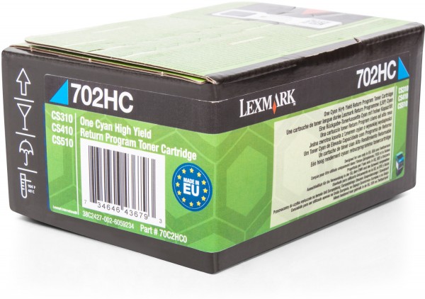 44866_Original_Lexmark_Toner_70C2HC0_cyan_für_CS_310_410_510