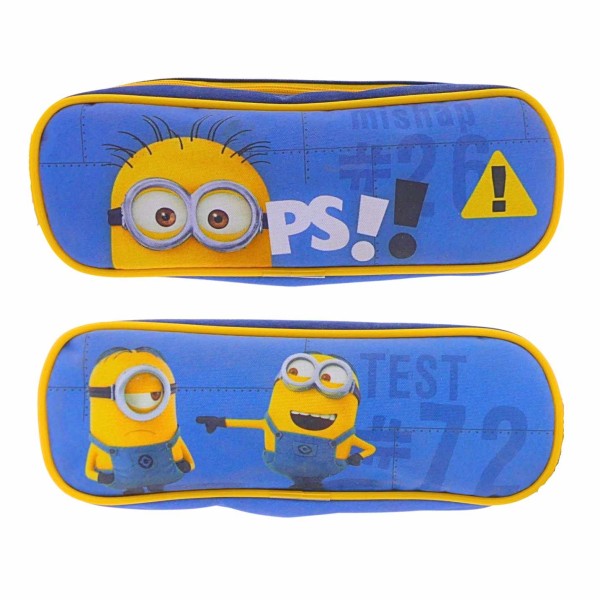 64252_MINIONS_Schlampenetui_/_Federmäppchen_–_Blau/Gelb_|_Despicable_Me