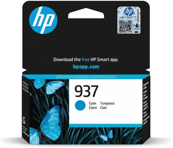 61186_Original_HP_937_Tinte_Patrone_blau_4S6W2NE_OfficeJet_Pro_9110b_9120b_9130b_MHD