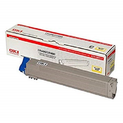 45484_Original_OKI_Toner_42918913_gelb_für_C_9600_9650_9800_9850_B-Ware