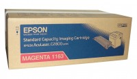 Original Epson Toner C13S051163 magenta für Aculaser C 2800