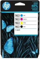 4x Original HP Tinten Patrone 963 für OfficeJet PhotoSmart 3108 3110 5140 5190 6150 AG