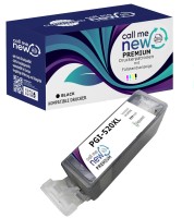 callmenew Premium TINTE PATRONE für CANON PGI-520XL schwarz IP3600 IP4600 MP550 MX860 MX870