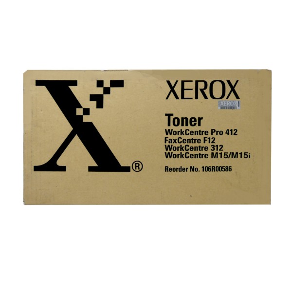 Original Xerox Toner 106R00586 schwarz für WC M 15 WC Pro 412