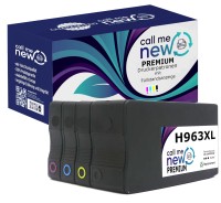 4x callmenew Premium TINTE PATRONE für HP 963XL OfficeJet Pro 9010 9012 9014 9020 9023