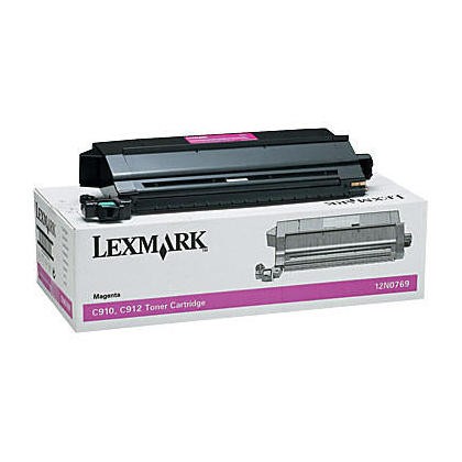 Original Lexmark Toner 12N0769 magenta für C910 C912 B-Ware