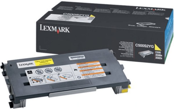 19678_Original_Lexmark_Toner_C500S2YG_für_Optra_C_500_X_500_502