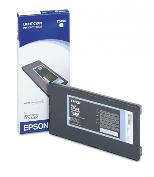 Original Epson Tinte T5495 cyan hell für Stylus Pro 10600 B-Ware