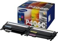 Original Samsung Toner CLT-P406C für CLP 360 365 CLX 3305 Xpress C 460 SET B-Ware