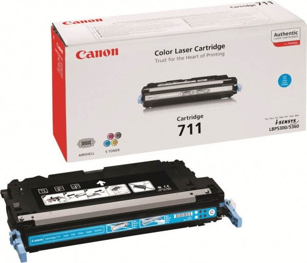 Original Canon Toner 1659B002 CRG 711 I-Sensys LBP 5300 MF 9100 B-Ware