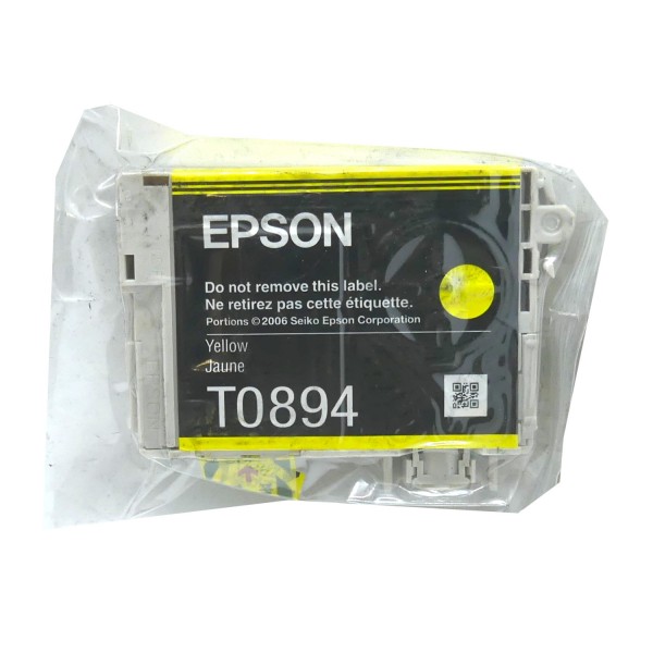 Original Epson Tinten Patrone T0894 gelb für Stylus 100 200 300 400 Blister