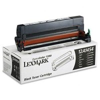 Original Lexmark Toner 12A1454 schwarz für Optra Color 1200 B-Ware