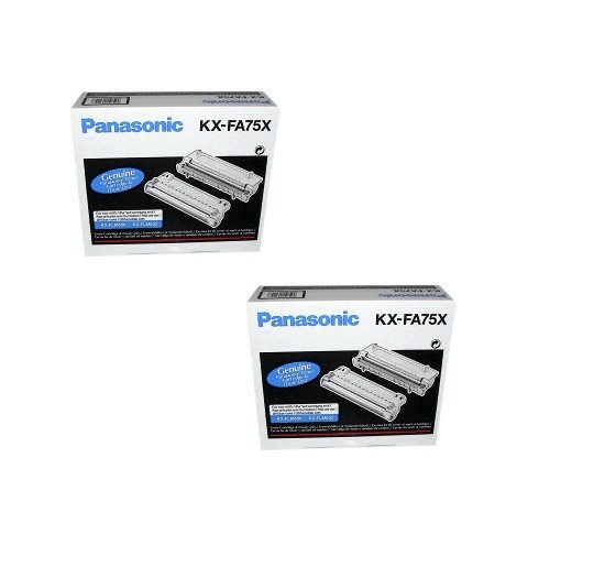 2x Original Panasonic Toner KX-FA75X für KX-FLM 500 600 650