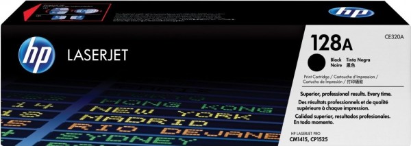 Original HP Toner CE320A 128A Laserjet CP1525 CP1525N CP1525NW B-Ware