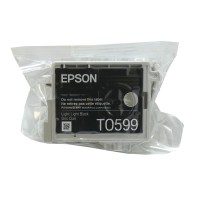 Original Epson Tinten Patrone T0599 schwarz hell für Stylus Photo R2400 Blister