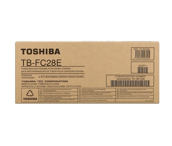 Original Toshiba Resttonerbehälter TB-FC28E für E-Studio 2040 2820 3520 4520