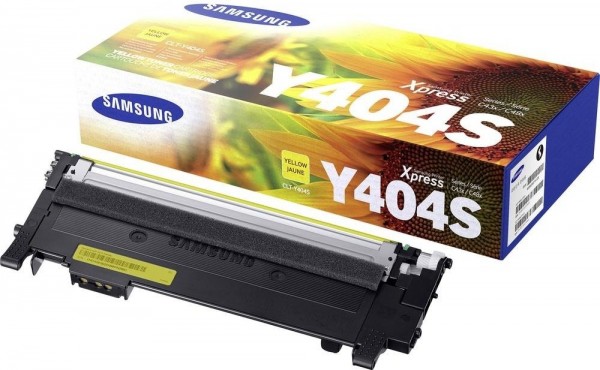 Original Samsung Toner CLT-Y404S gelb für Xpress C430 C480 B-Ware