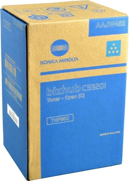 62795_Konica_Minolta_TNP80C_AAJW452_cyan_für_Bizhub_C_3320_i,_C_3321_i_-_neu_umverpackt
