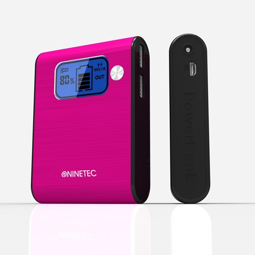 45867_NINETEC_NT-565_Power_Bank_externer_Akku_10000_mAh_pink