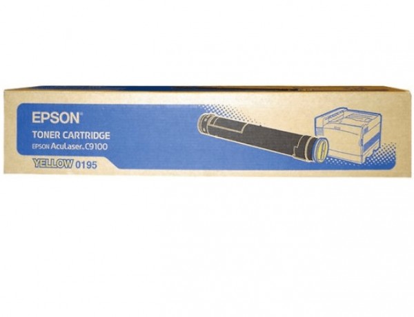 Original Epson Toner C13S050195 gelb für Aculaser C9100 B-Ware