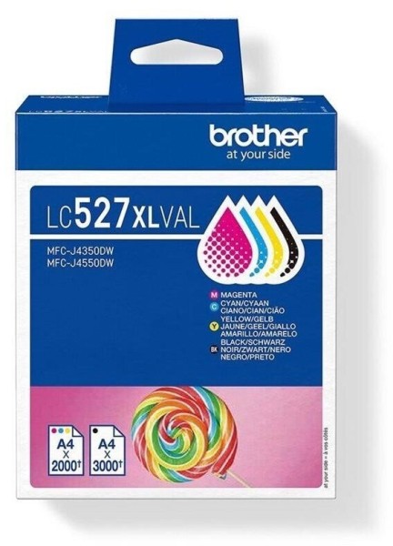 63920_Brother_LC-527XLVAL_VALUE_PACK_für_Brother_MFC-J4350DW,_MFC-J4550DW