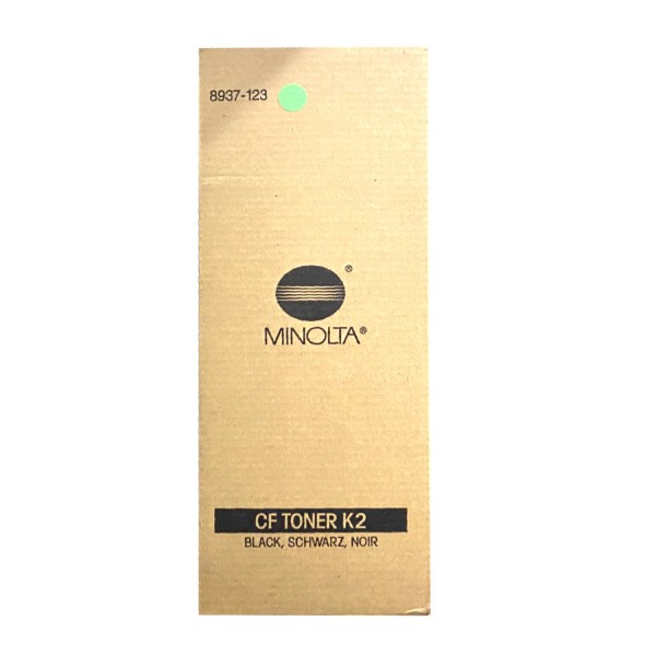 Original Konica Minolta Toner CF K2 (8937-123) schwarz für CF 9001