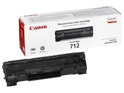 Original Canon Toner 1870B002 CRG 712 für i-Sensys LBP 3010 3010 Neutrale Schachtel