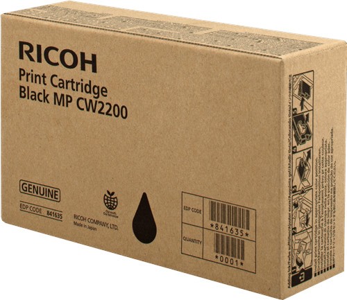 61111_Original_Ricoh_Tintenpatrone_841635_schwarz_für_Lanier_MP_CW_2200_2201_AG