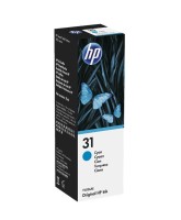 Original HP Tinten Flasche 31 cyan für Smart Tank 315 450 457 559 AG