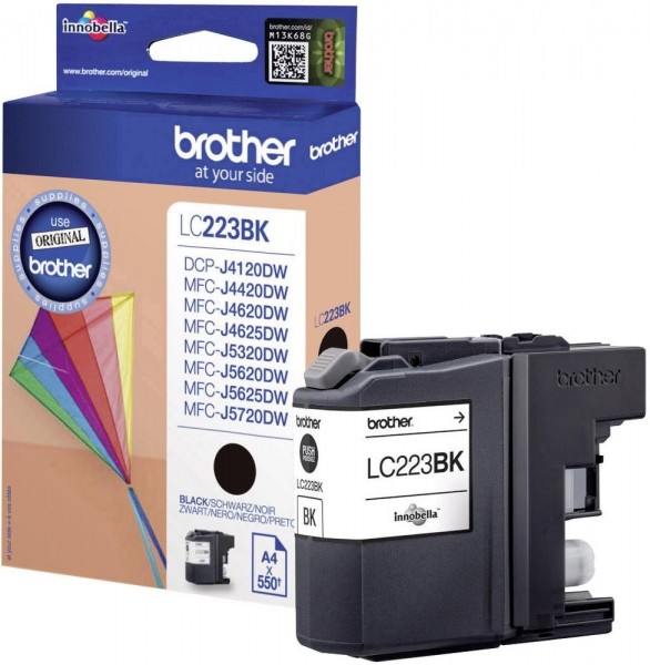 Original Brother Tinte Patrone LC-223BK schwarz