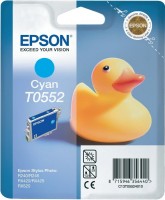 Original Epson Tinten Patrone T0552 cyan Stylus Photo 240 420 520