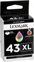 Original Lexmark Tinten Patrone 43XL farbig für X 4800 4850 4875 4900