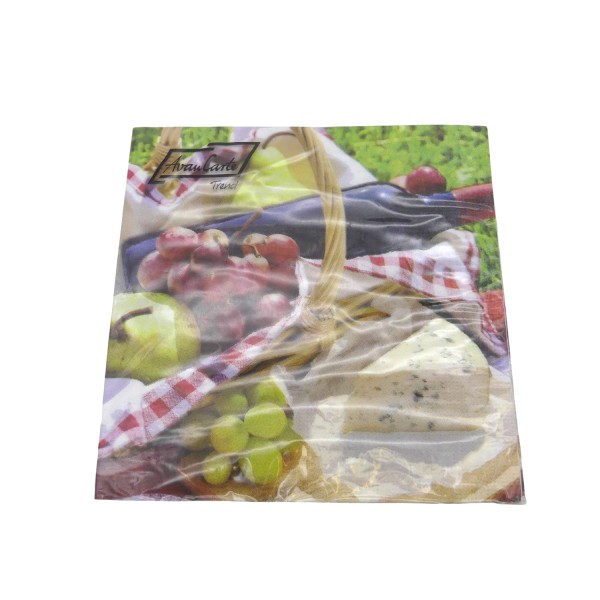 54981_AvanCarte_20_Stück_Motivservietten_Picknickkorb_33x33_cm_3-lagiges_Papier_exklusive_Designs