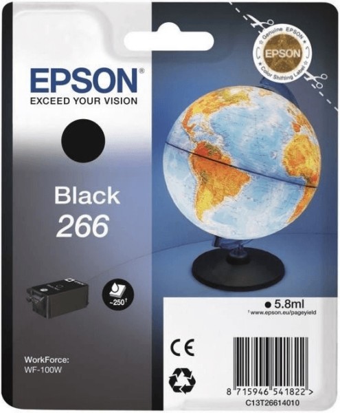 50498_Original_Epson_Tintenpatrone_266_(C13T26614010)_schwarz_für_WorkForce_WF_100_110_W