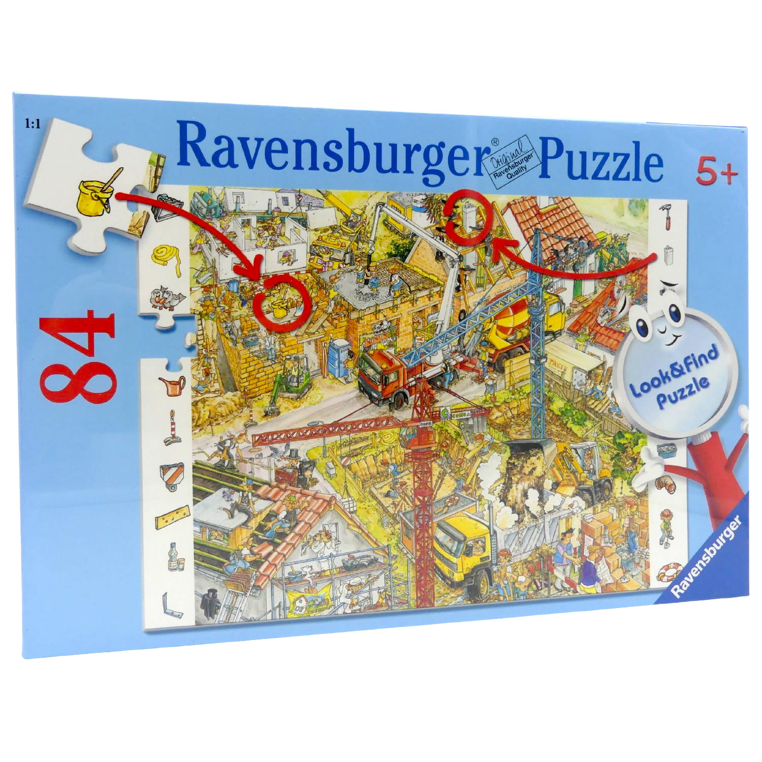 Ravensburger Puzzle BuildingSite 84 Teile 49 x 36 cm 096763 NEU OVP Puzzles